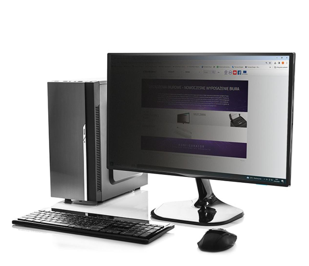 Qoltec Filtr prywatyzujący 23.6" | 16:9 - 1243539 - zdjęcie 2